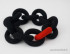 schakelketting vilt Miriam Verbeek